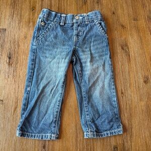 3/24$ Lee Baby Relaxed Straight Leg Blue Denim Jeans size 18 months